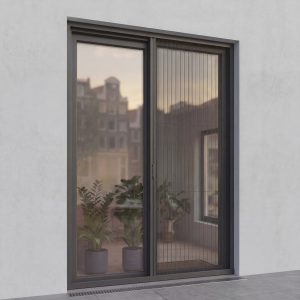 Luxe Deur plissé hor